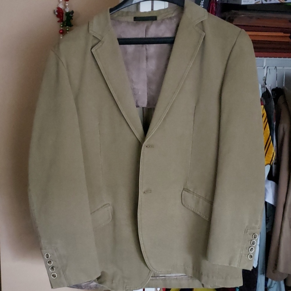 Beige Retro Sports Coat